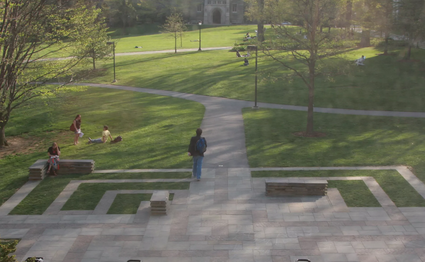 student leaving mccabe
