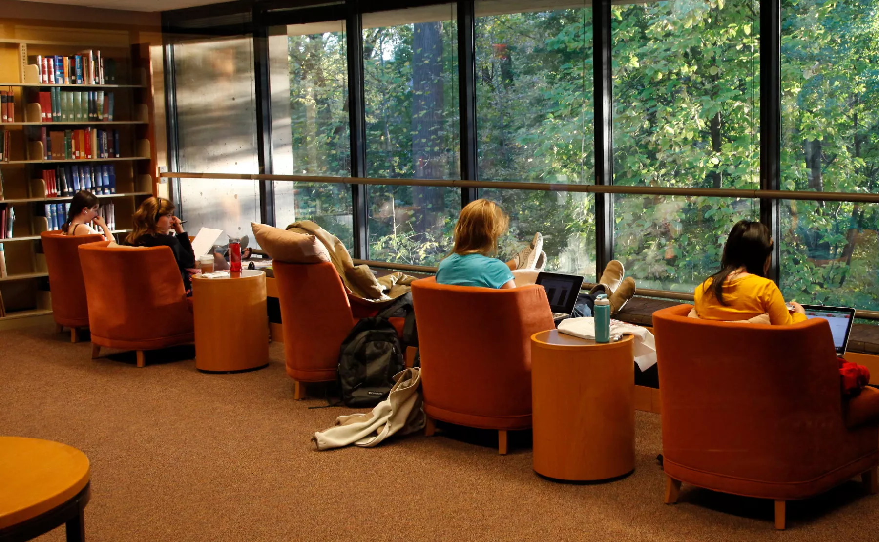 Student study in Underhill