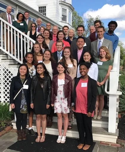 McCabe Scholars gather at the 2017 Annual Banquet Dinner
