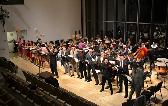 Dress Rehearsal of Guys and Dolls, 2014