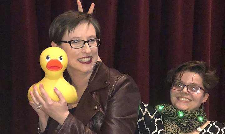 Krista Thomason and the coveted rubber duck