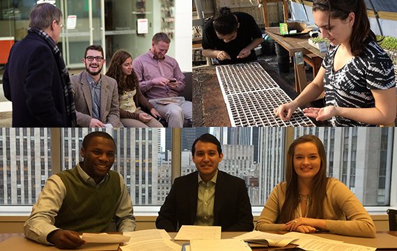 collage of student externs