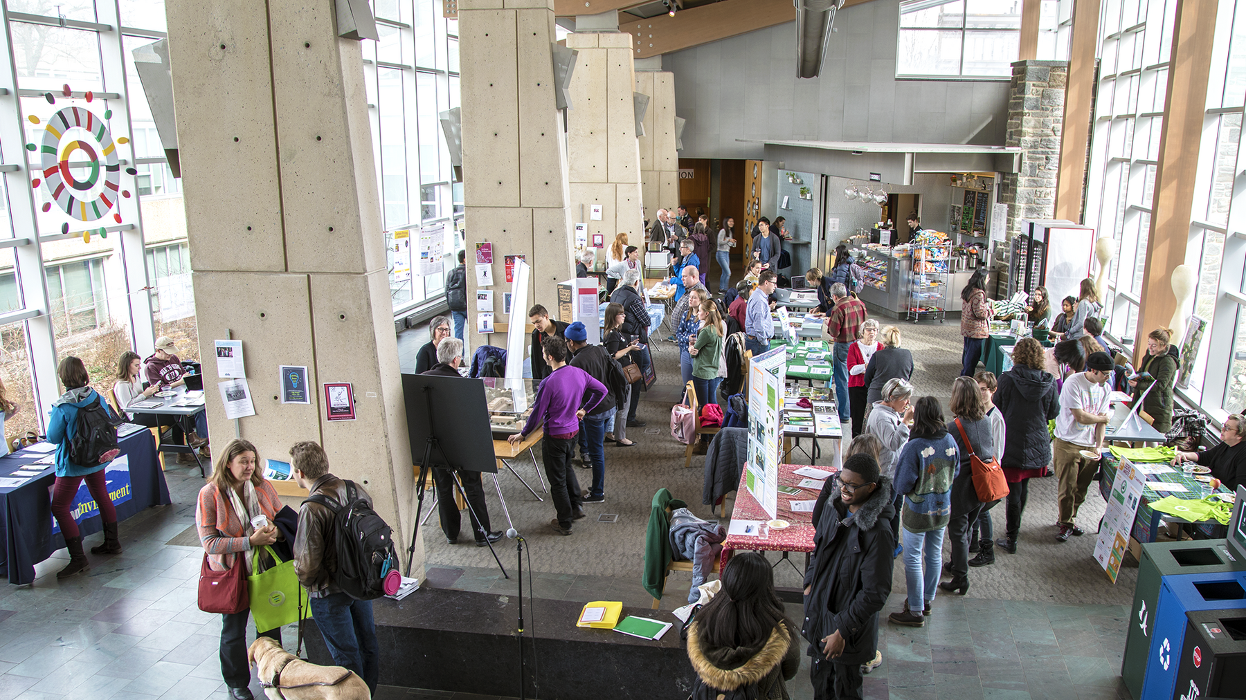 Poster session for sustainability projects