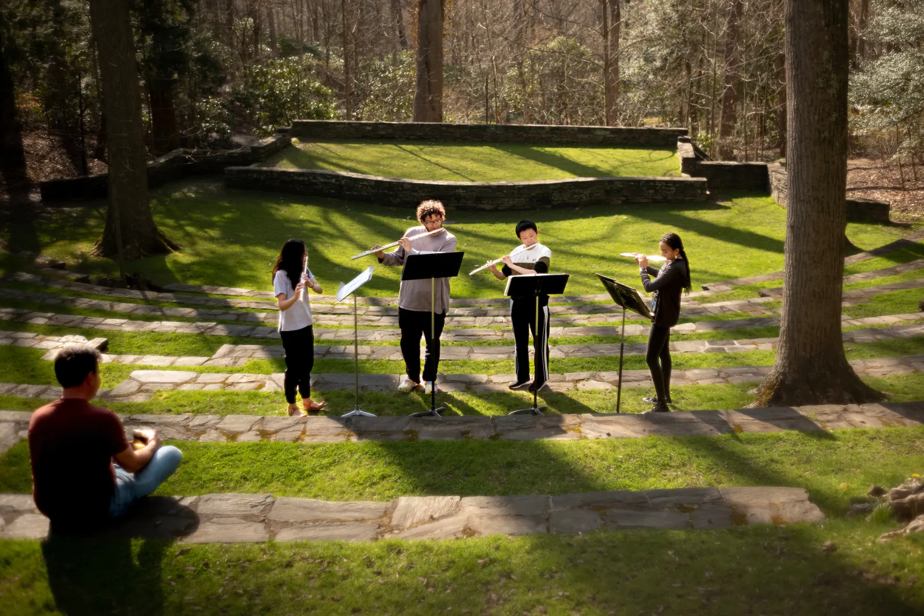 concert in the ampitheater