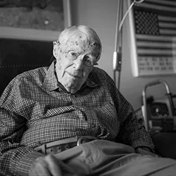 John Wenzel at home