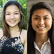 Christina Hui ’18 and Xiaojing Zeng ’19