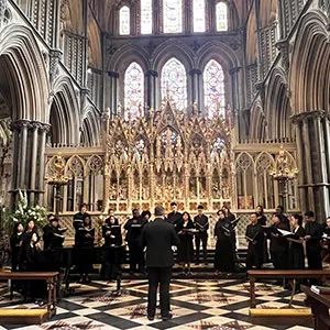 Garnet Singers perform in Ely Cathedral
