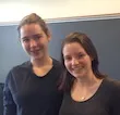 Elizabeth Tolley '17 and Molly Petchenik '16